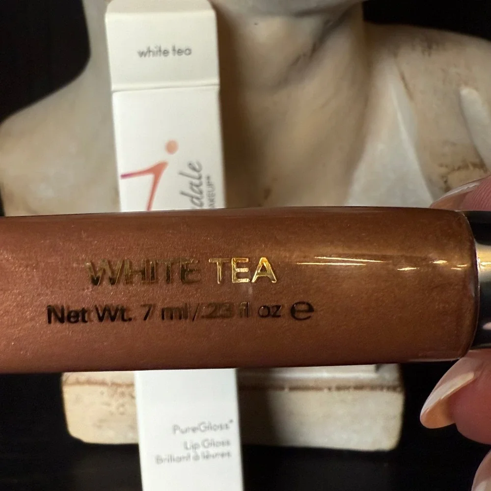 Jane Iredale PureGloss Lip Gloss White Tea Shimmer 7ml 0.23 fl oz New in Box